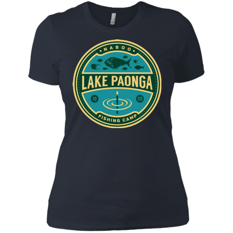 T-Shirts Indigo / X-Small Lake Paonga Fishing Camp Women's Premium T-Shirt