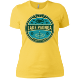 T-Shirts Vibrant Yellow / X-Small Lake Paonga Fishing Camp Women's Premium T-Shirt