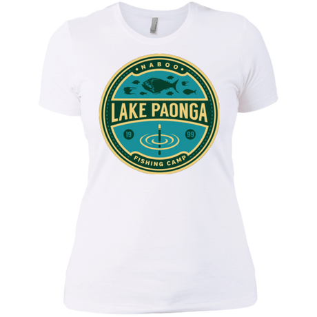 T-Shirts White / X-Small Lake Paonga Fishing Camp Women's Premium T-Shirt