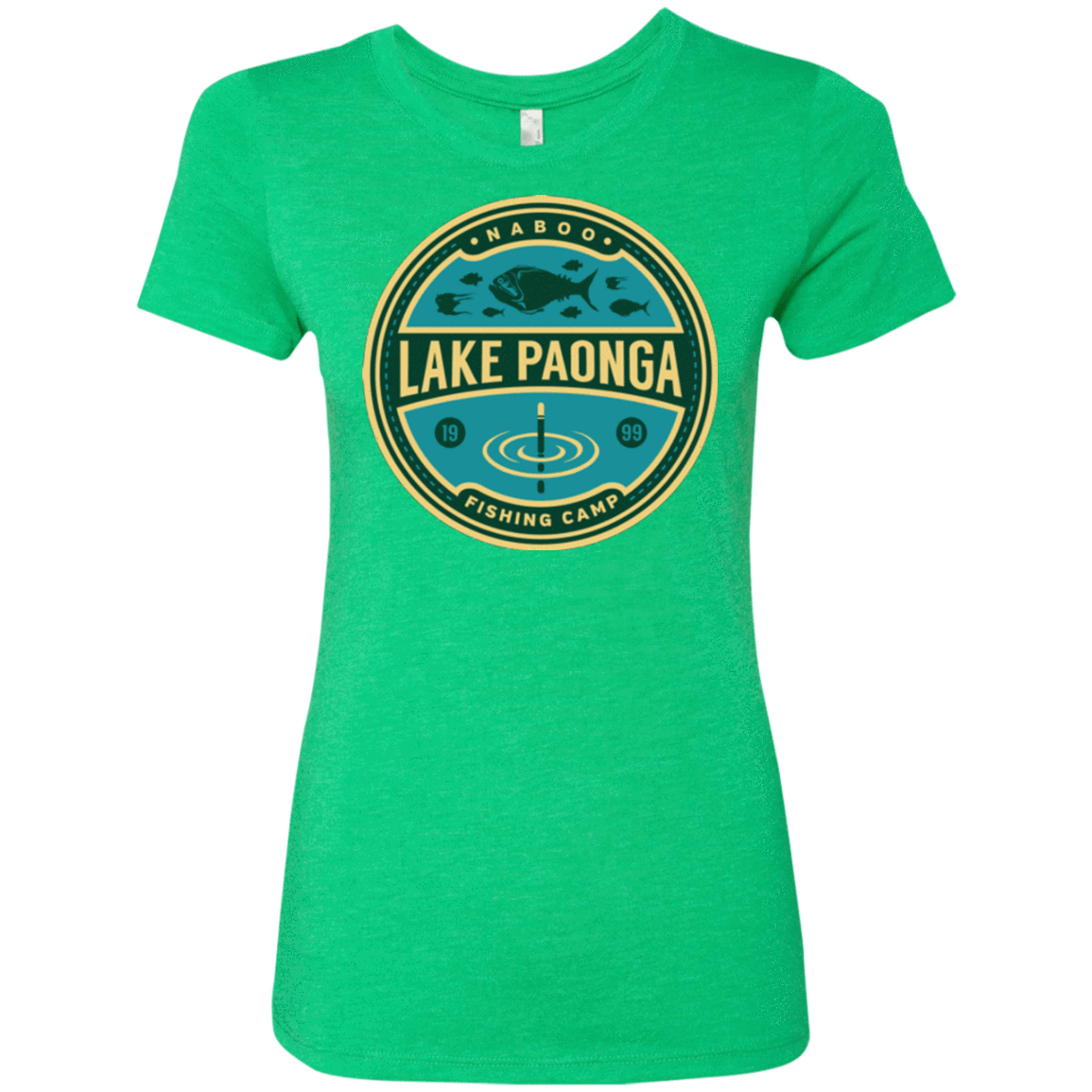 T-Shirts Envy / Small Lake Paonga Fishing Camp Women's Triblend T-Shirt