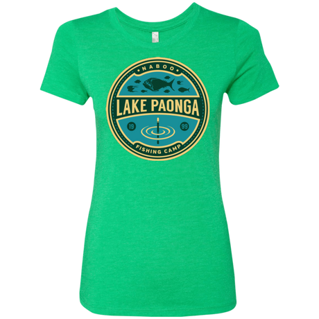 T-Shirts Envy / Small Lake Paonga Fishing Camp Women's Triblend T-Shirt