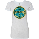 T-Shirts Heather White / Small Lake Paonga Fishing Camp Women's Triblend T-Shirt