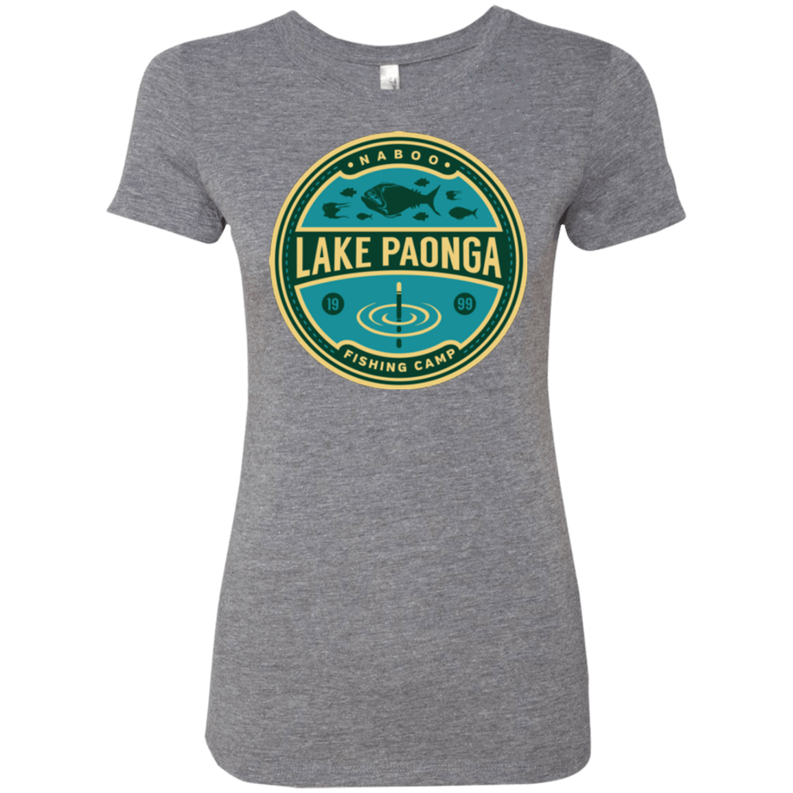 T-Shirts Premium Heather / Small Lake Paonga Fishing Camp Women's Triblend T-Shirt