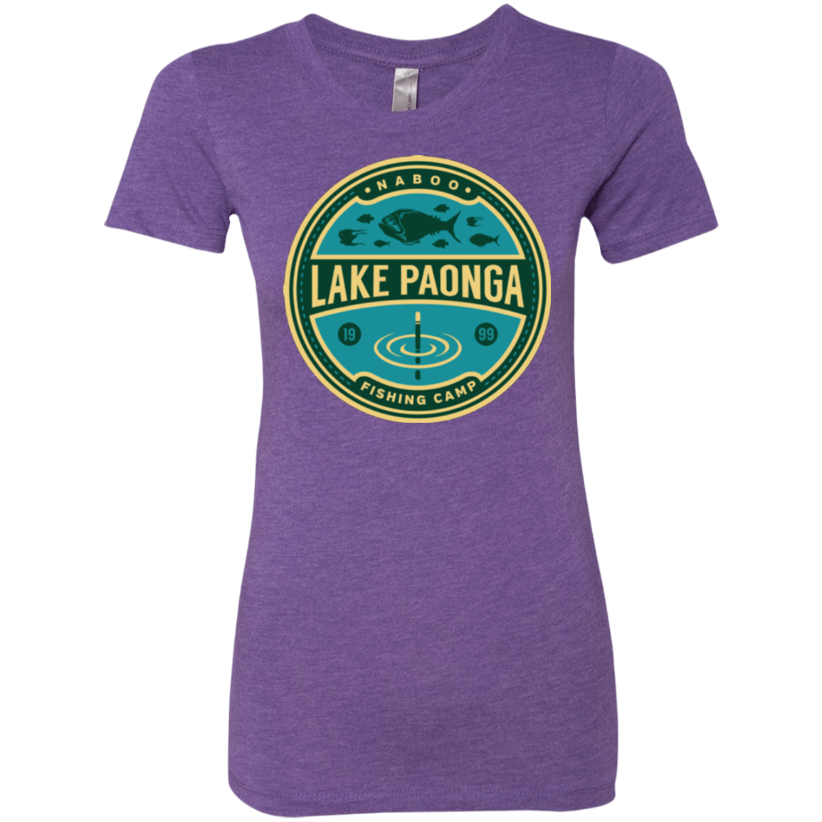 Lake Paonga Fishing Camp Women's Triblend T-Shirt