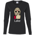 T-Shirts Black / S Lake Women's Long Sleeve T-Shirt