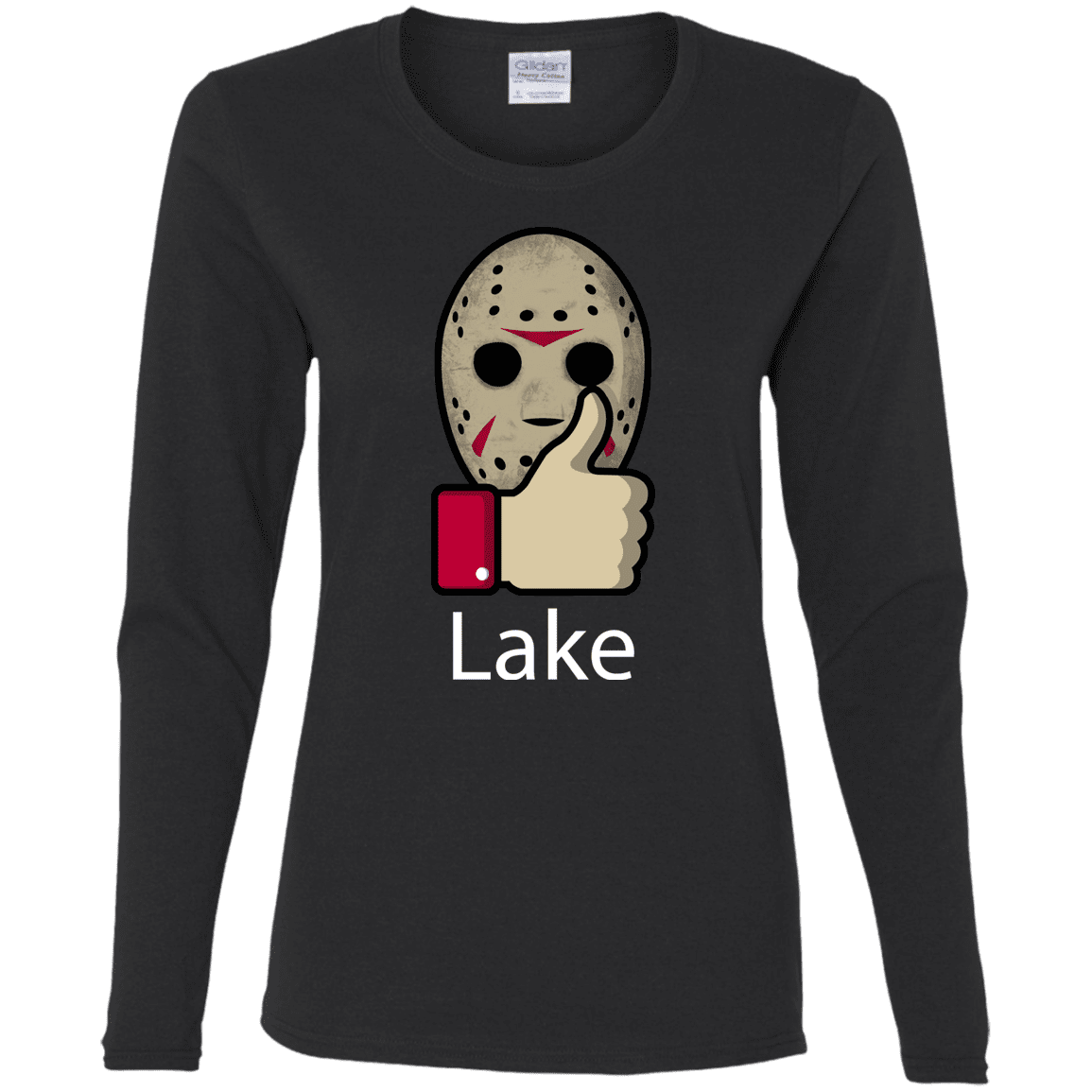 T-Shirts Black / S Lake Women's Long Sleeve T-Shirt
