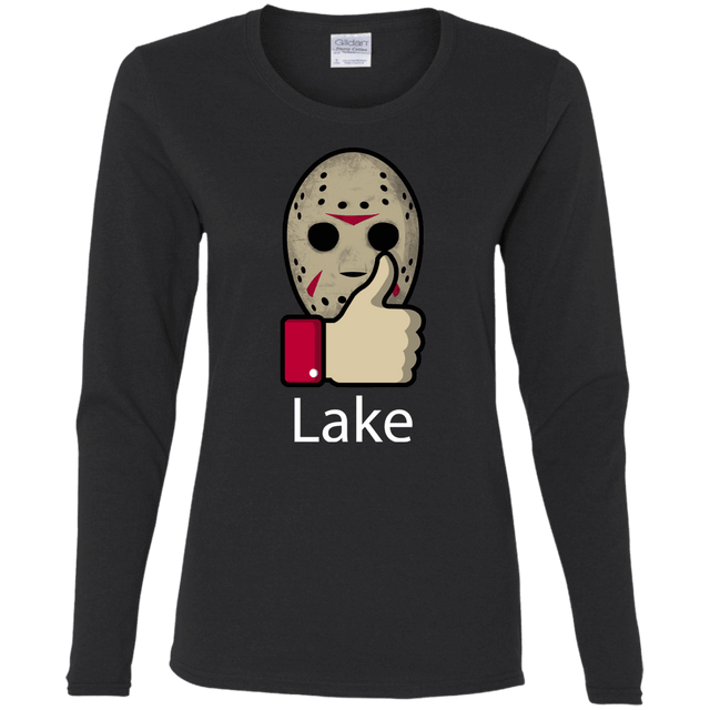 T-Shirts Black / S Lake Women's Long Sleeve T-Shirt