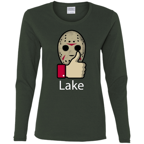 T-Shirts Forest / S Lake Women's Long Sleeve T-Shirt