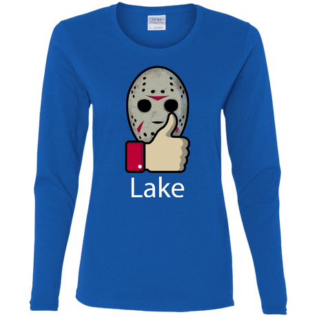 T-Shirts Royal / S Lake Women's Long Sleeve T-Shirt