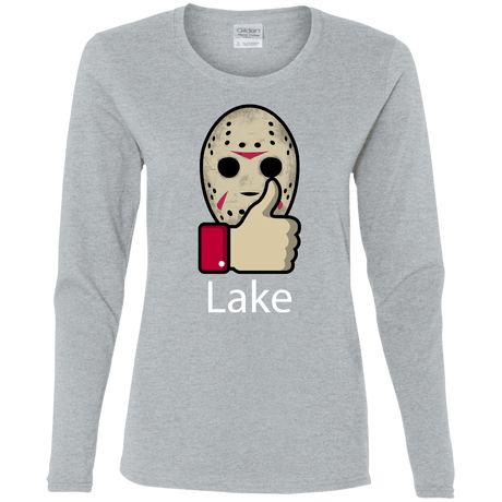 T-Shirts Sport Grey / S Lake Women's Long Sleeve T-Shirt