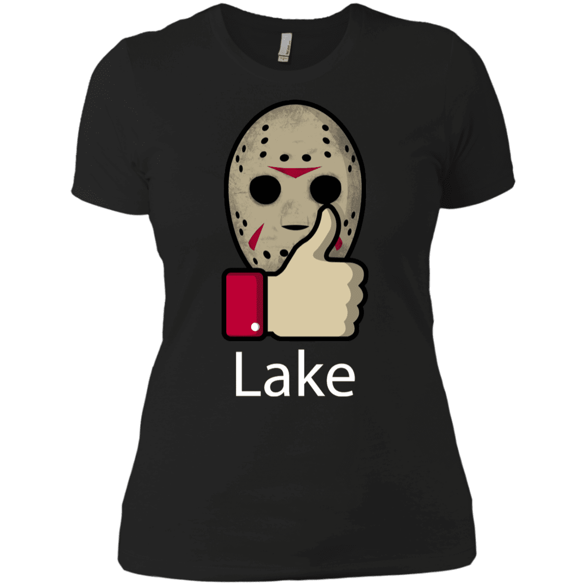 T-Shirts Black / X-Small Lake Women's Premium T-Shirt