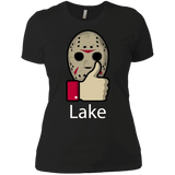 T-Shirts Black / X-Small Lake Women's Premium T-Shirt