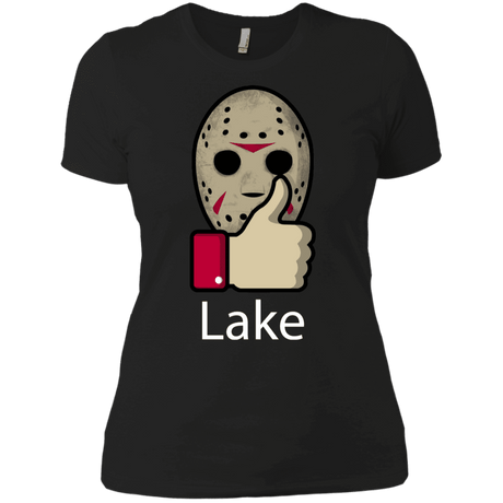 T-Shirts Black / X-Small Lake Women's Premium T-Shirt