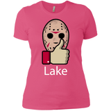 T-Shirts Hot Pink / X-Small Lake Women's Premium T-Shirt