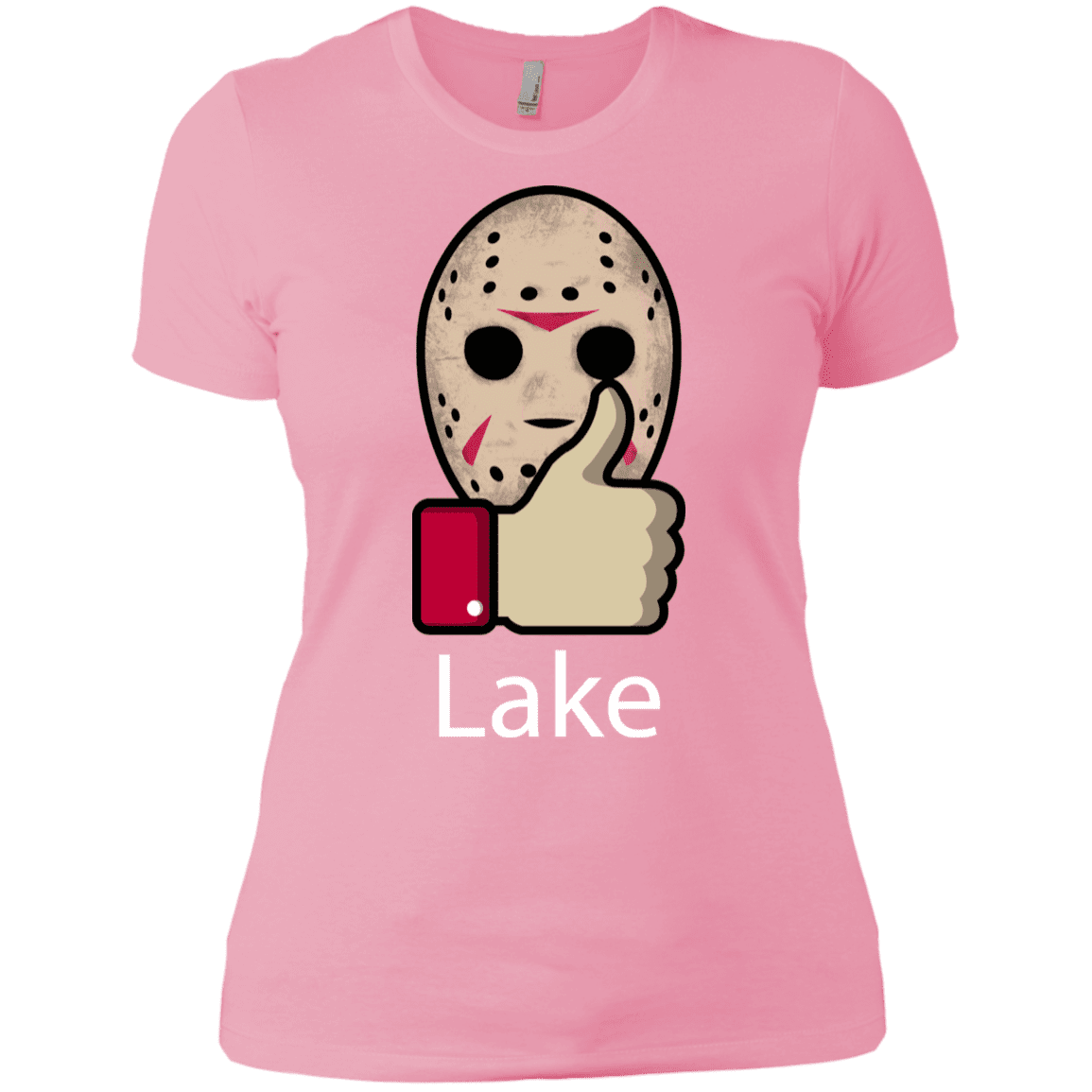 T-Shirts Light Pink / X-Small Lake Women's Premium T-Shirt