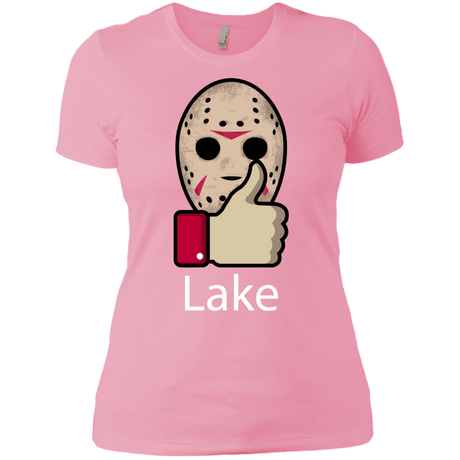 T-Shirts Light Pink / X-Small Lake Women's Premium T-Shirt