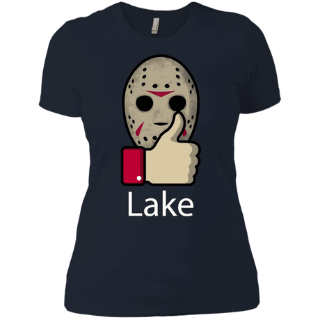 T-Shirts Midnight Navy / X-Small Lake Women's Premium T-Shirt