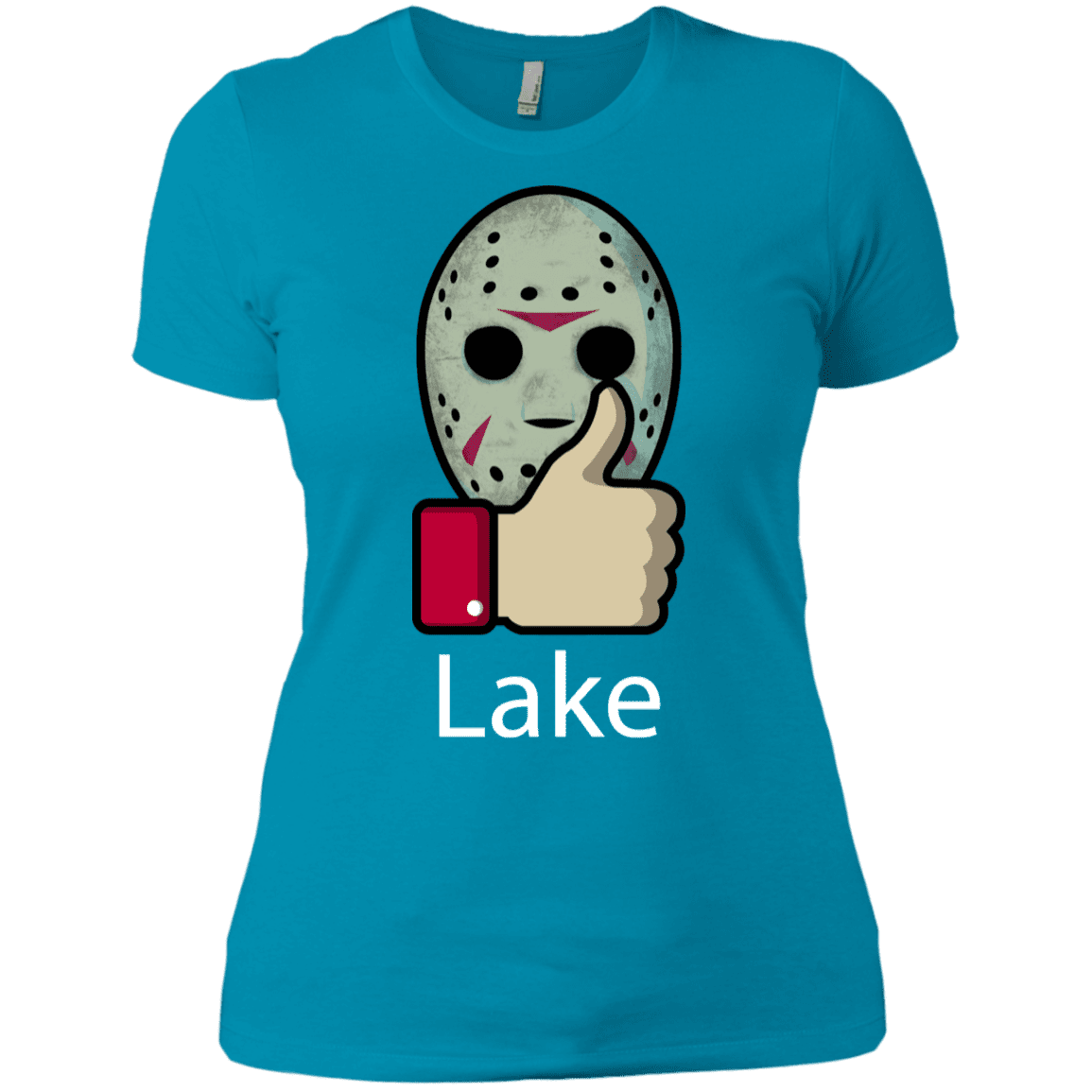 T-Shirts Turquoise / X-Small Lake Women's Premium T-Shirt