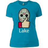 T-Shirts Turquoise / X-Small Lake Women's Premium T-Shirt