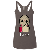 T-Shirts Macchiato / X-Small Lake Women's Triblend Racerback Tank