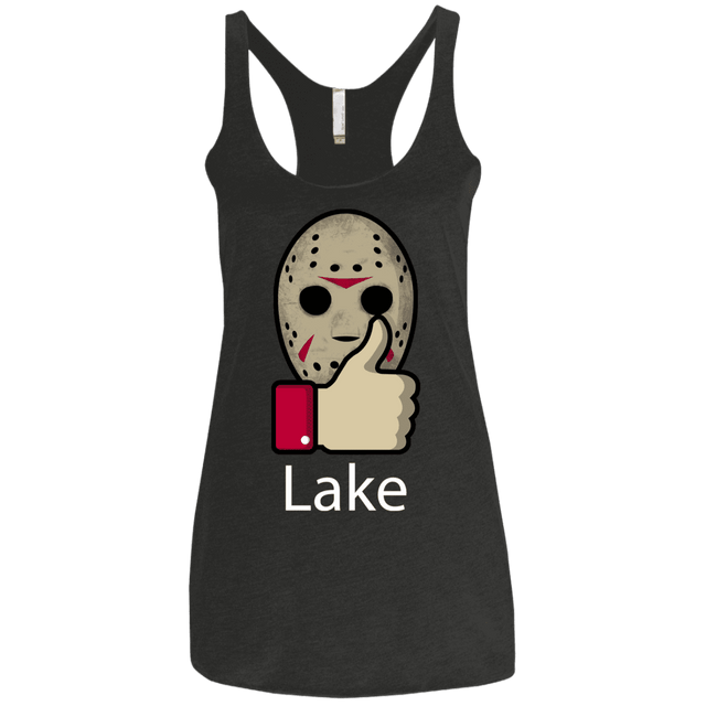 T-Shirts Vintage Black / X-Small Lake Women's Triblend Racerback Tank