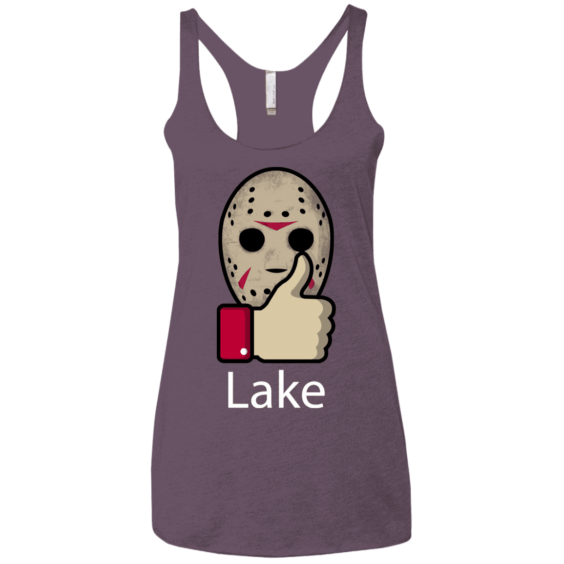 T-Shirts Vintage Purple / X-Small Lake Women's Triblend Racerback Tank
