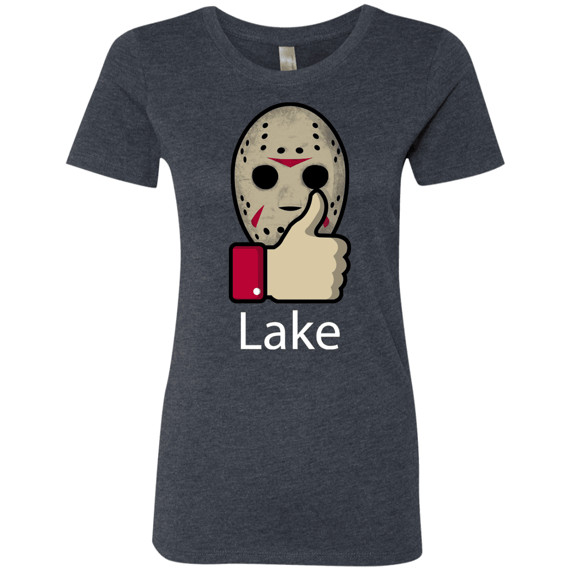 T-Shirts Vintage Navy / S Lake Women's Triblend T-Shirt