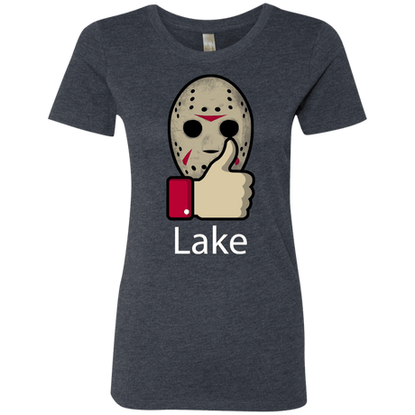 T-Shirts Vintage Navy / S Lake Women's Triblend T-Shirt