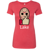T-Shirts Vintage Red / S Lake Women's Triblend T-Shirt