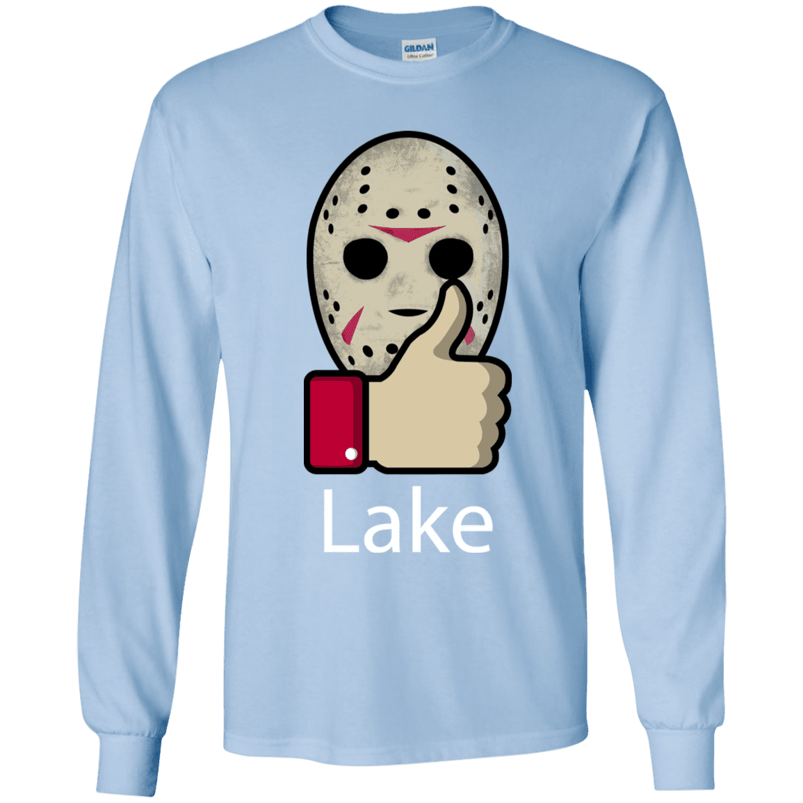 T-Shirts Light Blue / YS Lake Youth Long Sleeve T-Shirt