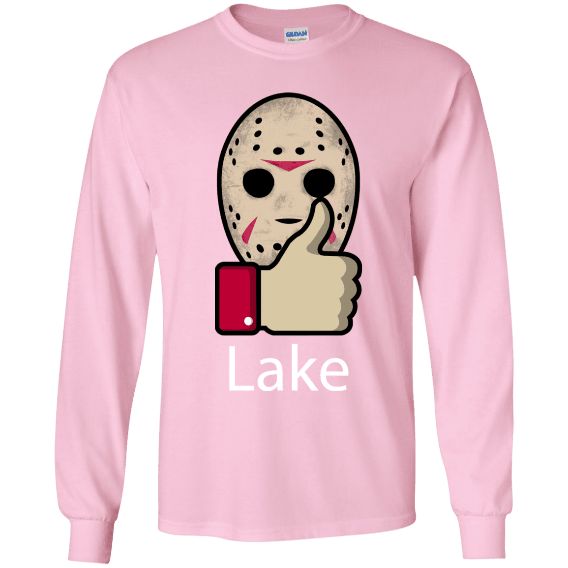 T-Shirts Light Pink / YS Lake Youth Long Sleeve T-Shirt
