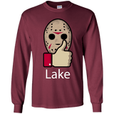 T-Shirts Maroon / YS Lake Youth Long Sleeve T-Shirt