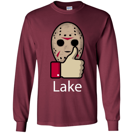 T-Shirts Maroon / YS Lake Youth Long Sleeve T-Shirt