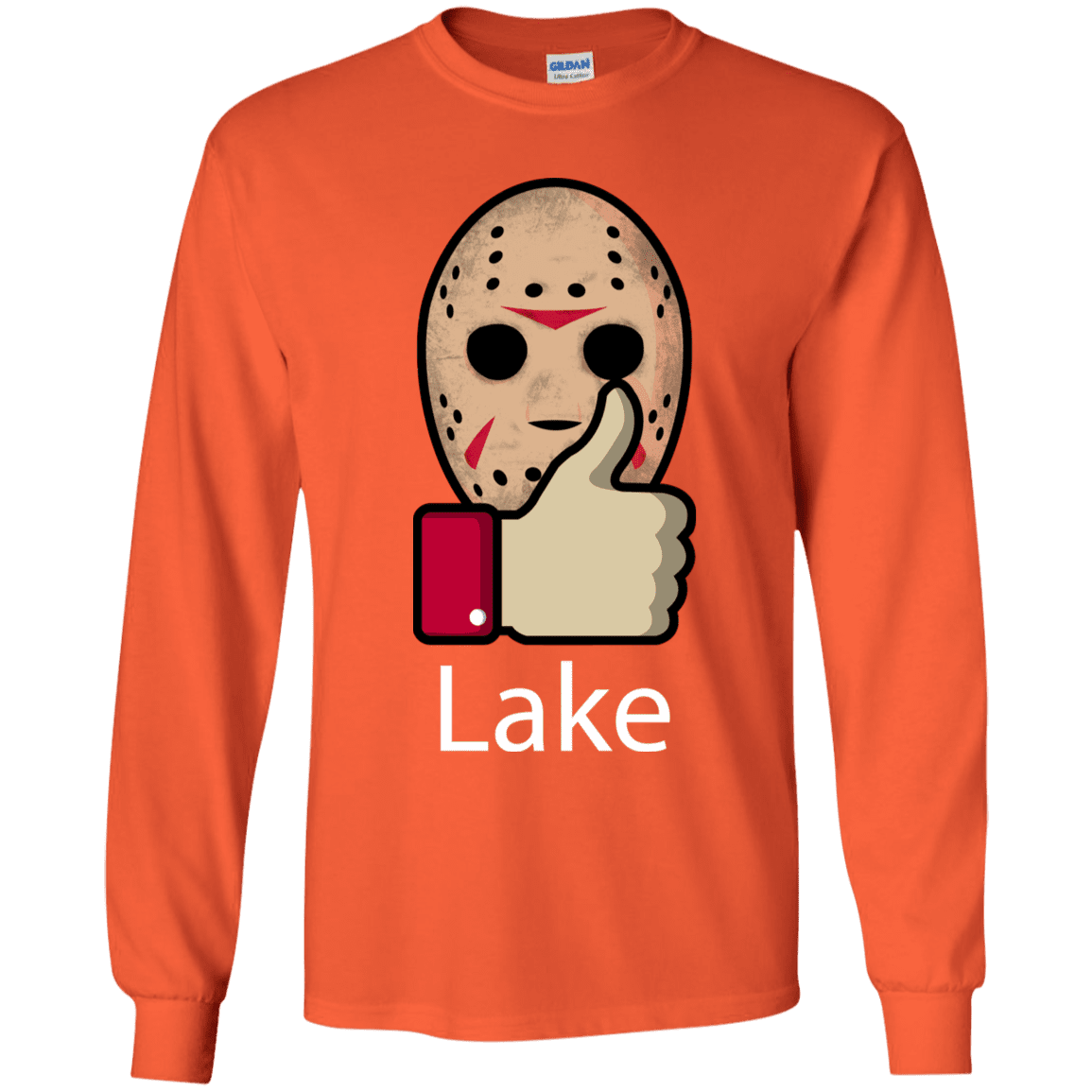 T-Shirts Orange / YS Lake Youth Long Sleeve T-Shirt
