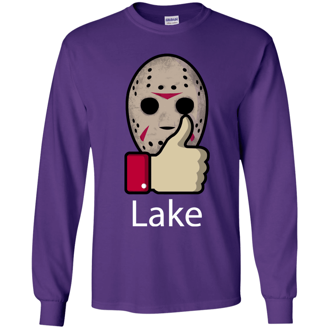 T-Shirts Purple / YS Lake Youth Long Sleeve T-Shirt