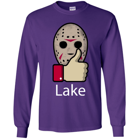 T-Shirts Purple / YS Lake Youth Long Sleeve T-Shirt