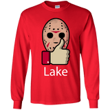 T-Shirts Red / YS Lake Youth Long Sleeve T-Shirt