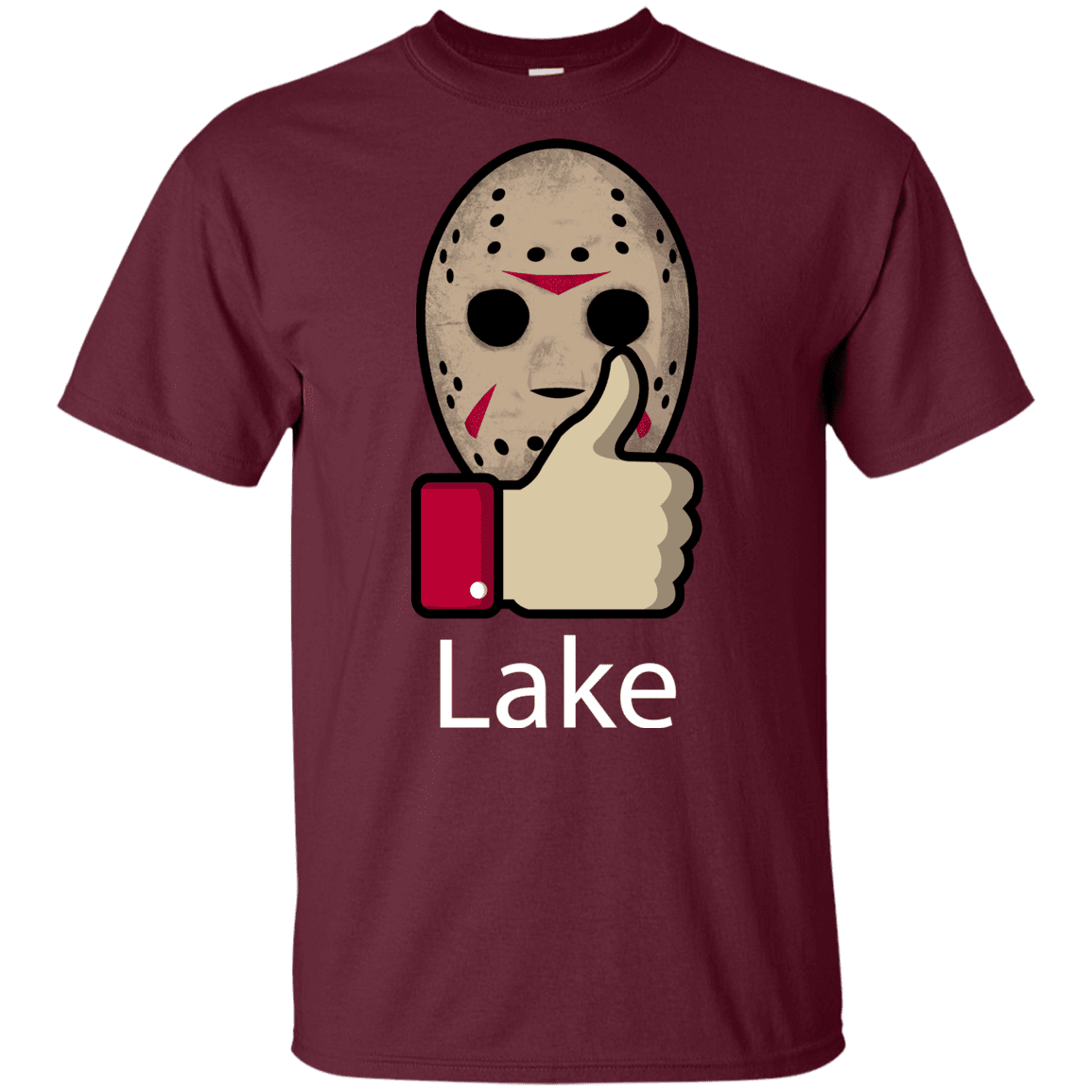 T-Shirts Maroon / YXS Lake Youth T-Shirt