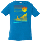 T-Shirts Cobalt / 6 Months Landscape Painted With Tea Infant Premium T-Shirt