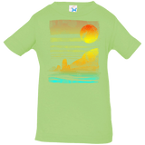 T-Shirts Key Lime / 6 Months Landscape Painted With Tea Infant Premium T-Shirt