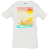 T-Shirts White / 6 Months Landscape Painted With Tea Infant Premium T-Shirt