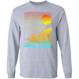 T-Shirts Sport Grey / S Landscape Painted With Tea Men's Long Sleeve T-Shirt