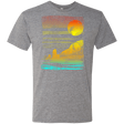 T-Shirts Premium Heather / S Landscape Painted With Tea Men's Triblend T-Shirt