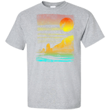 T-Shirts Sport Grey / XLT Landscape Painted With Tea Tall T-Shirt