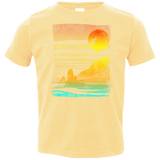 T-Shirts Butter / 2T Landscape Painted With Tea Toddler Premium T-Shirt