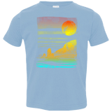 T-Shirts Light Blue / 2T Landscape Painted With Tea Toddler Premium T-Shirt