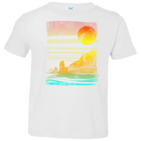 T-Shirts White / 2T Landscape Painted With Tea Toddler Premium T-Shirt