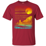 T-Shirts Cardinal / YXS Landscape Painted With Tea Youth T-Shirt