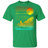 T-Shirts Irish Green / YXS Landscape Painted With Tea Youth T-Shirt