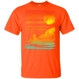 T-Shirts Orange / YXS Landscape Painted With Tea Youth T-Shirt